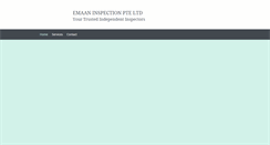 Desktop Screenshot of emaan.com.sg